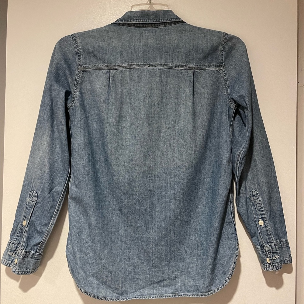 J. Crew Denim Button Down - image 2